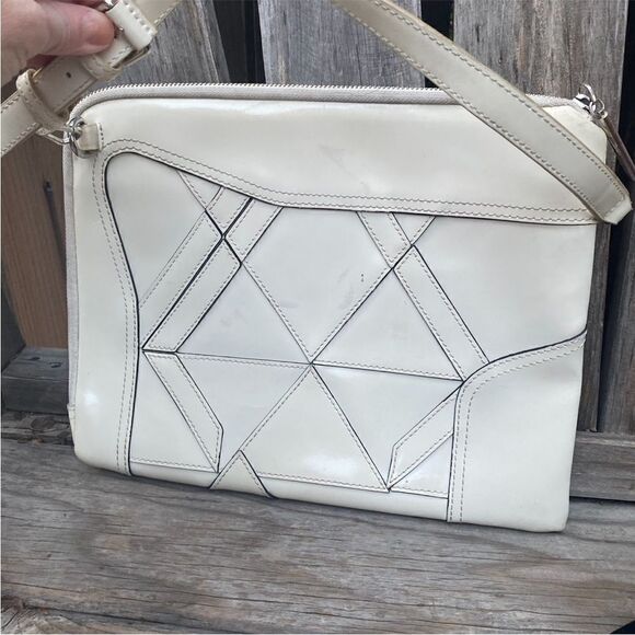 3.1 Philllip Lim Axial Patchwork Zip Clutch - Picture 9 of 12